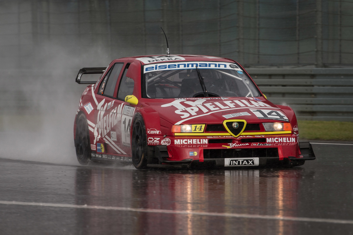 Tourenwagen Classics 2017 - Alfa Romeo 155 TI V6 ITC (1996) am Steuer sind Rupp/Danner