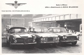 Touring Superleggera  (1964) - Werbung aus dem Jahre 1964 -