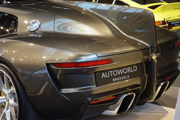 Touring Superleggera Aero 3 von 2020 auf der Basis der Ferrari F 12 Berlinetta - Sonderschau Supercars 2 in der Autoworld Brüssel 2022/2023