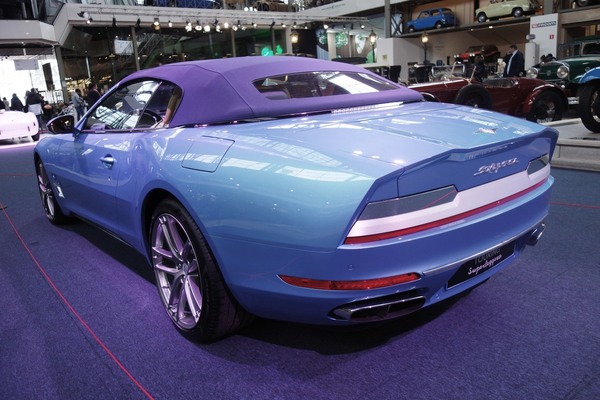 Touring Superleggera Sciàdipersia aus dem Jahr 2019 - Sonderschau Supercars 2 in der Autoworld Brüssel 2022/2023