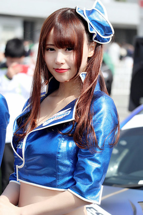 Toyo Tires Grid Girls bei der Fuji Wonderland FES 2017 Veranstaltung