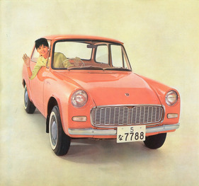 Toyopet Publica (1962) – Zweizylinder im Lachskostüm