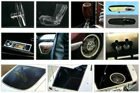 Toyota 2000 GT (1968) - Details und Features - Abbildung aus dem Prospekt von 1968