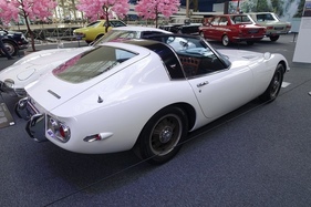Toyota 2000 GT Targa (1968) – das einzige überlebte Exemplar – Sonderausstellung "Big in Japan" in der Autoworld Brüssel