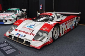 Toyota 94C-V (1994) – zweitplatziertes Fahrzeug der 24 Stunden von Le Mans 1994 – Sonderausstellung "Big in Japan" in der Autoworld Brüssel