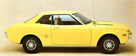 Toyota Celica 1600 ST (1972) - Silhouette des hübschen Coupés