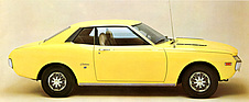 Toyota Celica 1600 ST (1972) - Silhouette des hübschen Coupés