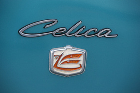 Toyota Celica 1600 ST (1972) - Typenname und Illustration auch auf der Flanke