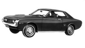 Toyota Celica (1971) - eines der ersten Pressebilder