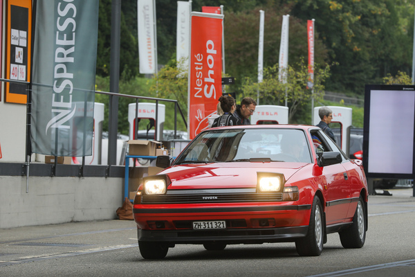 Toyota Celica (1988) - mit dieser Generation stieg Toyota auf den Frontantrieb um - Japanese Car Meeting Kemptthal 2025