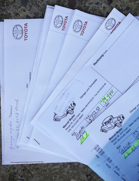 Toyota Celica 2.0 GT Liftback (1989) - Rechnungen von Anfang bis heute