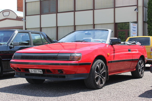 Toyota Celica Cabrio der späteren Generation - Japaner Young- und Oldtimertreffen Bleienbach 2016