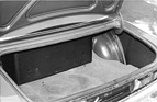 Toyota Celica GT (1973) - Blick in den Kofferraum