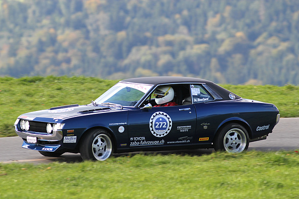 Toyota Celica GT (1973) at the Michaelskreuzrennen 2011 (starting number 272)