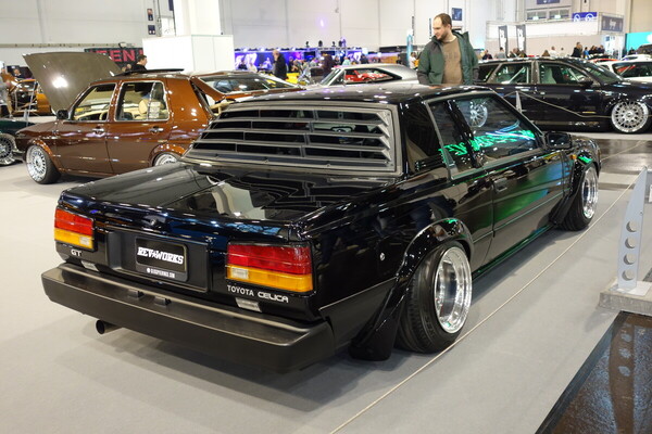 Toyota Celica GT Coupé (1984) – mit grimmigen Rückleuchten – Essen Motor Show 2023