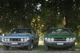 Toyota Celica ST (1974) - tritt gleich paarweise mit GT auf - Albisgütli Classic Cars & Bikes August 2022