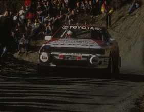 Toyota Celica - Toyota Celica an der Monte Carlo Rallye 1990