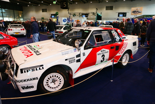Toyota Celica Twin-Cam Turbo, Siegerauto der Rallye Elfenbeinküste 1986 – am Steuer: Björn Waldegård – Co-Pilot: Fred Gallagher – Bremen Classic Motorshow 2025