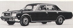 Toyota Century 4-Liter V8  - 190  PS (JIS) Benzineinspritzung