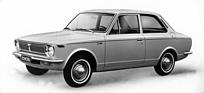 Toyota Corolla 1200 (1970) - die erste Generation