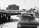 Toyota Corolla (1966) - Erstpräsentation des Wagens in Nagoya