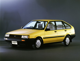 Toyota Corolla (1983) - rundliche Formen der fünften Corolla-Generation