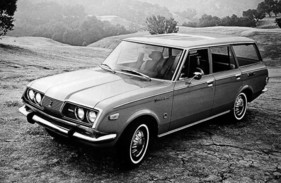 Modellgepflegter Corona Mark II Station Wagon von 1972.