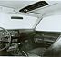Toyota Corona (1974) - Interieur mit Checkcontrol "Electro Sensor Panel" am Dachhimmel (© Toyota / Werk, 1974) Toyota Corona (1974) - Interieur mit Checkcontrol "Electro Sensor Panel" am Dachhimmel (© Toyota / Werk, 1974)