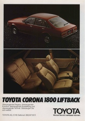 Toyota Corona (1979) - Werbung aus dem Jahre 1979 -
