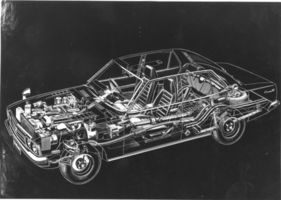 Toyota Corona 2000 GT (1973) - Durchsichtszeichnung (1973)
