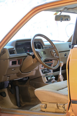 Toyota Corona Liftback 1800 GL (1980) - vielfältige Verstellmöglichkeiten für den Fahrersitz