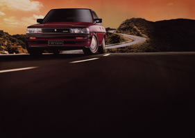 Toyota Cressida (1987) - aerodynamischer und dem Käufergeschmack in Europa stärker angepasst