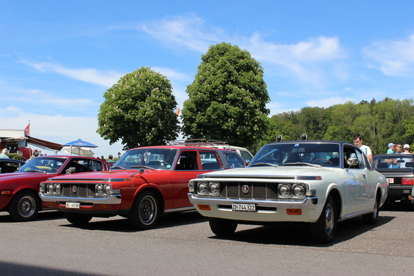 Toyota Crown als Kombi und Coupé - Japaner Young- und Oldtimertreffen Bleienbach 2016