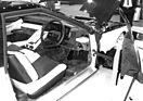Toyota FX-1 - Spezialarmaturen und Türen beim Prototypen - am Genfer Automobilsalon 1984