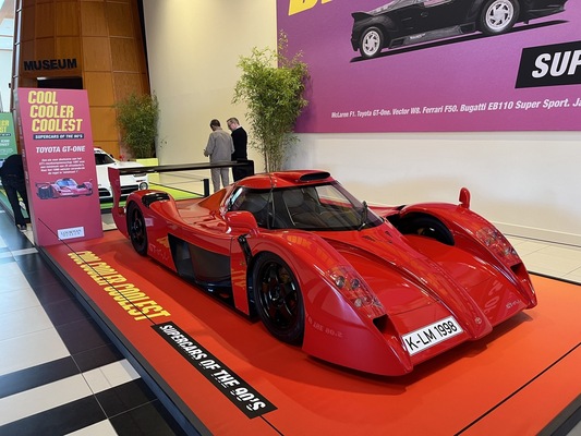 Bild Toyota GT-One (1998) – Ausstellung "Supercars of the 90s" im Louwman-Museum