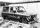 Toyota Land Cruiser (1985) - neue leichte Version mit kürzerer Karosserie und komfortablerem Fahrwerk - Genfer Automobilsalon 1985