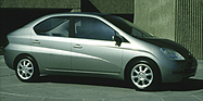 Bild: Toyota Prius (1997) - finales CALTY-Modell mit Durchblick
