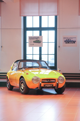 Toyota Sports 800 (1968) - kompakter Sportwagen mit kleinem Motor - 50 Jahre Toyota Schweiz Sonderschau