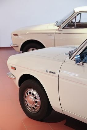 Toyota Sprinter und Corolla der späten Sechzigerjahre - 50 Jahre Toyota Schweiz Sonderschau Toyota Sprinter und Corolla der späten Sechzigerjahre - 50 Jahre Toyota Schweiz Sonderschau
