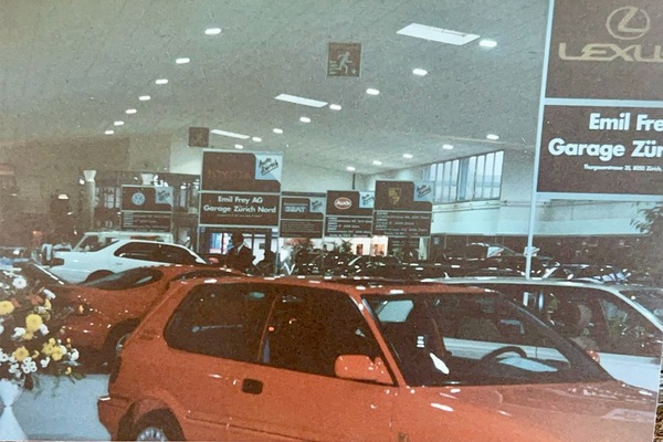 Toyota-Stand - Auto Zürich 1994