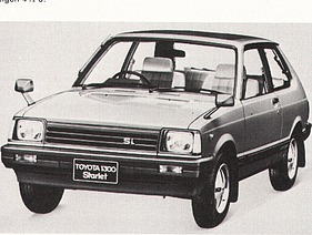 Toyota Starlet 1-Liter - 45 PS (DIN) 1 Registervergaser (1984)