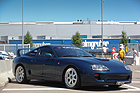 Toyota Supra - diesmal mit Flügel - am 2. TCS Youngtimer und Classictreffen in Pratteln im Jahr 2016