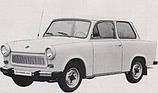 Trabant 601 595  cm'  - 26  PS (DIN) 1 Vergaser