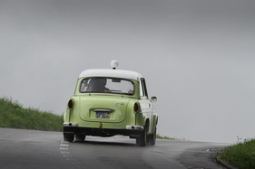 Trabant P 60 Rallye (1962) - im Feld 1 (Tourenwagen und Vorkriegsfahrzeuge) an der Bergprüfung Altbüron 2015
