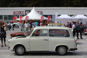 Trabant P60 - als Kombi mit jeder Menge Patina - an der DolderClassics vom 7. September 2014