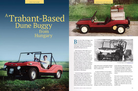 Trabant-basierter Dune Buggy - Magazin "Rare & Unique Vehicles" (Vol 1/2021)