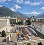 Image: Meeting of the Lotus Elise for its 30th birthday on the Piazza Tribunale in Bolzano 2025