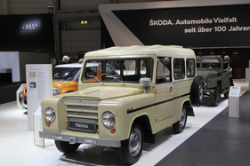 Bild Trekka (1968) - geländegängiges Auto, gebaut in Neuseeland zwischen 1966 und 1972 auf der Basis des Skoda Octavia (Techno Classica 2018)