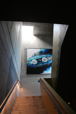 Treppenhaus Mac 2 - Lancia Fulvia - Museum Art & Cars in Singen