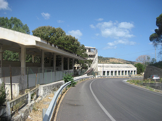 Tribünen Boxen Targa Florio heute